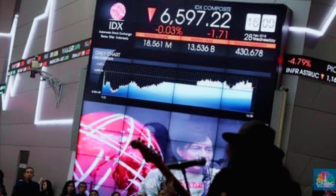 Lima Saham Luar Biasa Keuntungan nya: IHSG Nyungsep 