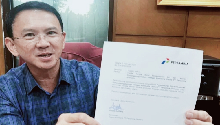 Komut Pertamina Mundur: Basuki Tjahaja Purnama alias Ahok 