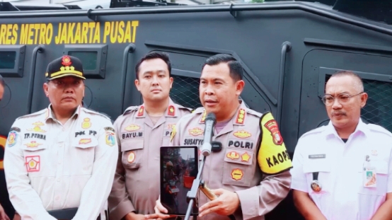 EMPAT Orang Positif Narkoba Polisi Tangkap 5 Pengeroyok Satpol PP di Jakarta Pusat 