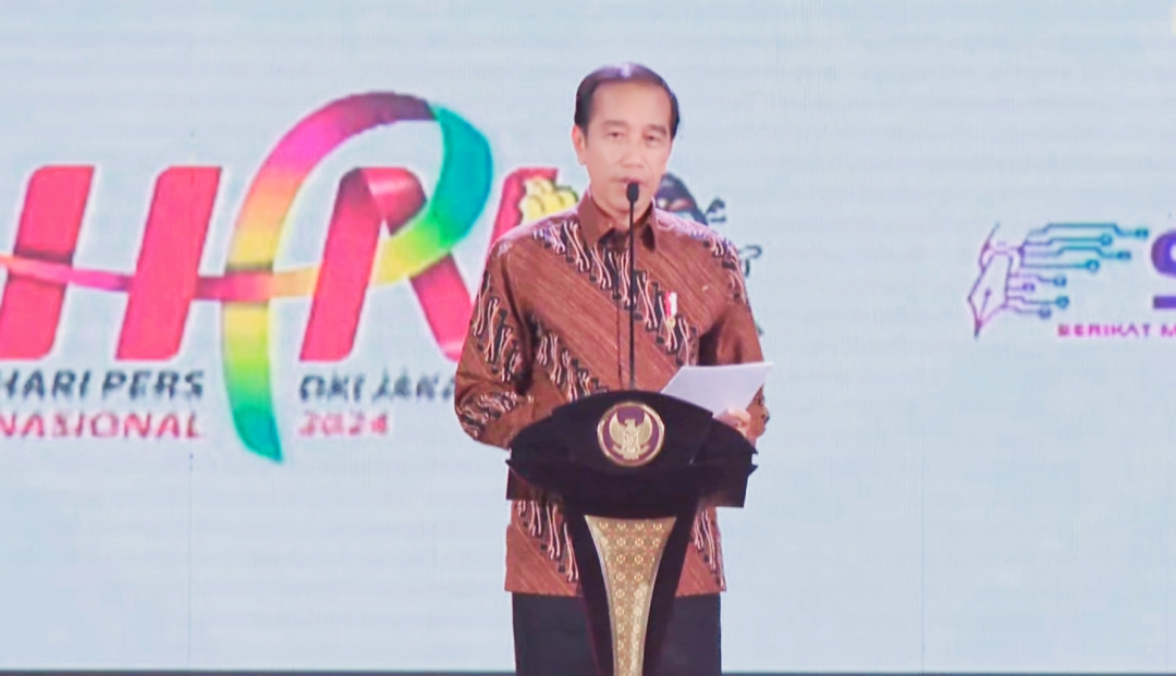 Hari Pers Nasional 2024:Jokowi,Terima Kasih Turut Mengawal Pemilu 