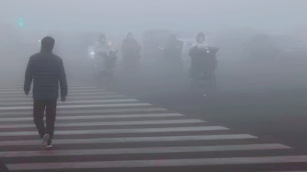 Shanghai:Kabut Tebal 