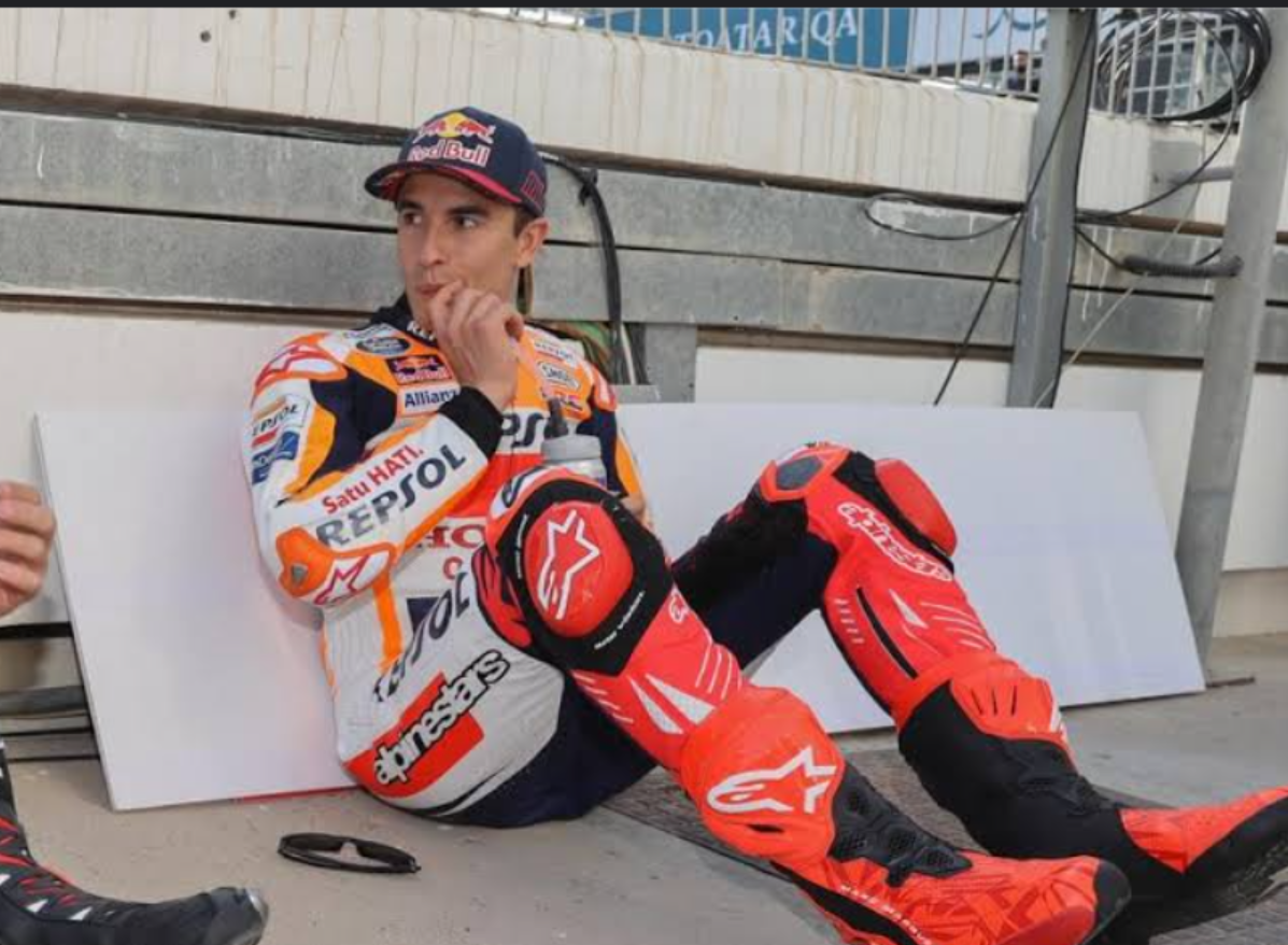 Usai Terjatuh di Sirkuit Qatar, Marc Marquez Pastikan Kondisinya Baik-baik Saja