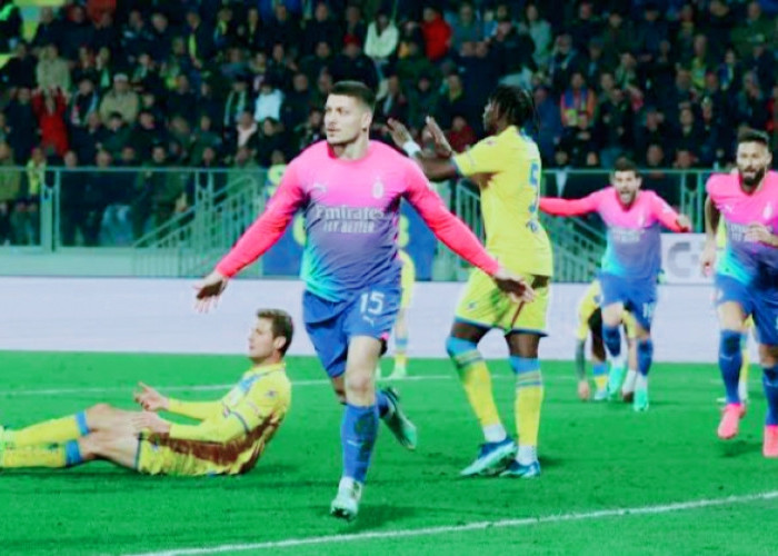 Hasil Liga Italia: AC Milan Hajar Frosinone