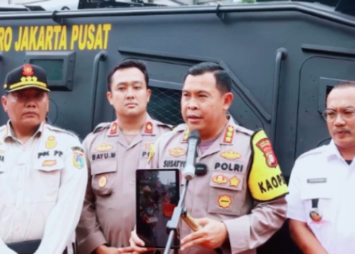 EMPAT Orang Positif Narkoba Polisi Tangkap 5 Pengeroyok Satpol PP di Jakarta Pusat 
