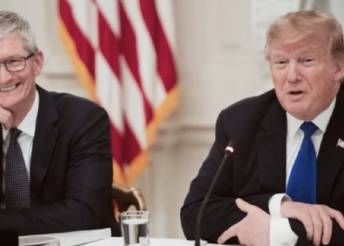 BOS APPLE Tegaskan  :Tidak Setujuh Dengan Tawaran Donald Trump