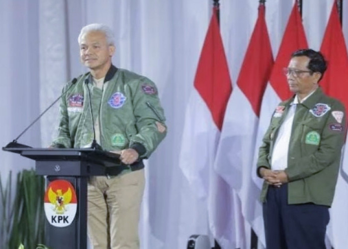 GANJAR PRANOWO DAN MAHFUD MD SEPAKAT!Berantas Korupsi Karena Indonesia 2024, Bermartabat Dan Unggul 