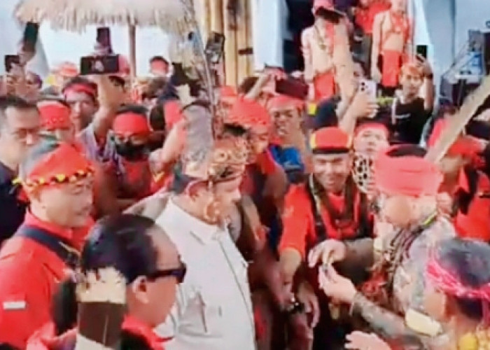 Saat Prajurit:Prabowo Teringat Teriak Ala Suku Dayak