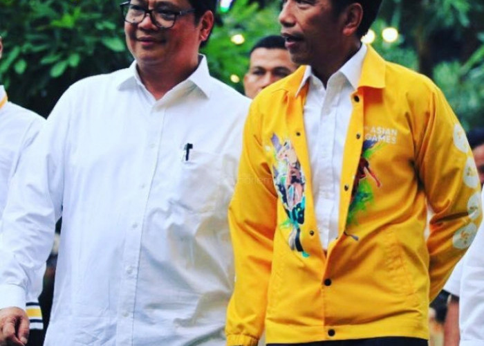 Olahraga Bersama Lanjut Serapan ,Joko Widodo Dan Airlangga Hartarto