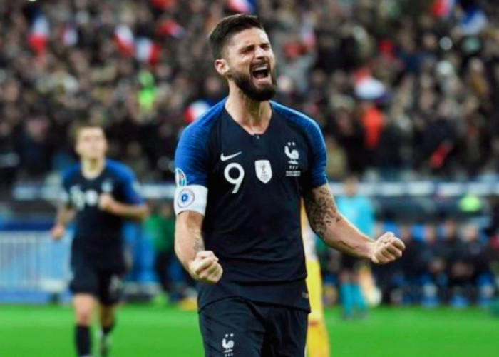 Mau Pensiun:Olivier Giroud dari Timnas Prancis Usai Piala Eropa 2024