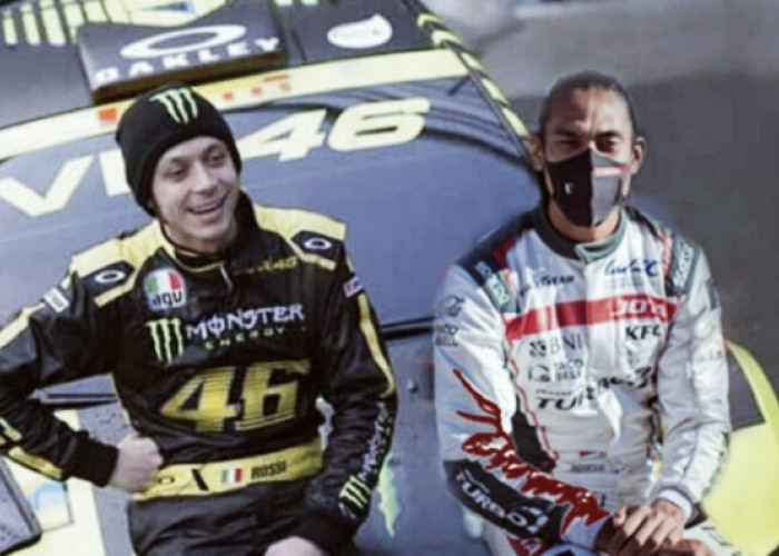 Pebalap Indonesia: Valentino Rossi Senang Rekan Dan Sopan